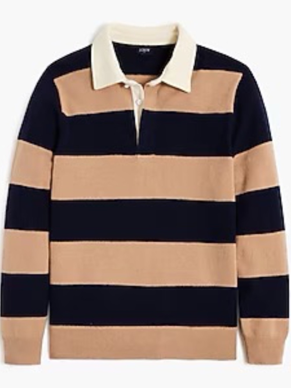J Crew Factory Men's Wool Polo Sweater